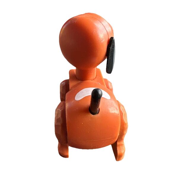 Vintage Plastic PUPPY DOG Brown Little People Replacement Figure Farm Set Others - Picture 4 of 6